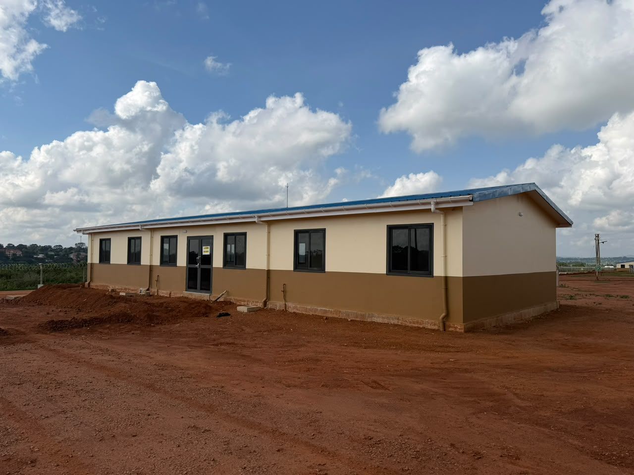 Laundry: completed building